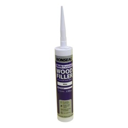 Ronseal Wood Filler Cartridge White 310ml