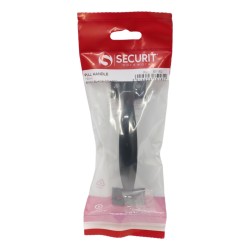 Securit Pull Handle Black 150mm