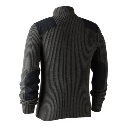 Deerhunter Rogaland Knit Zip Neck Jumper