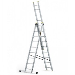 Drabest Aluminium Extension Ladder Triple EN131 Pro