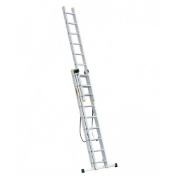 Drabest Aluminium Extension Ladder Triple EN131 Pro