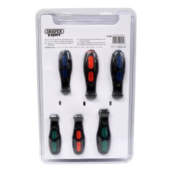 Draper Expert Screwdriver Set Pound Thru Type 6pc