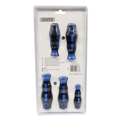 Draper Screwdriver Set Soft Grip 5 Piece