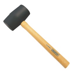 Draper Rubber Mallet Hardwood Handle 400g