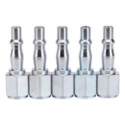 Draper Air Coupling Screw Adaptor 1/4" BSP Female 5 Pk