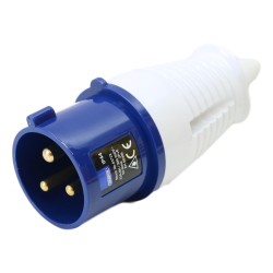 Draper Site Plug Blue 240v 32 Amp