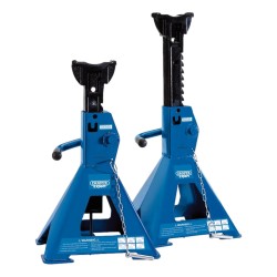 Draper Expert Axle Stands Pneumatic Rise 3 Ton