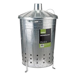 Draper Galvanised Garden Incinerator 85 Litre