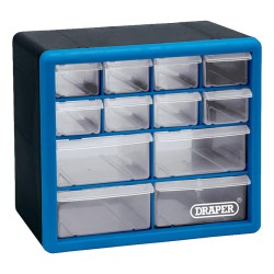 Draper Parts Storage Organiser 12 Drawer