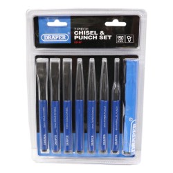 Draper Chisel & Punch 7 Piece Set