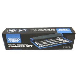 Draper Expert Combination Spanner Set 11pc AF Imperial