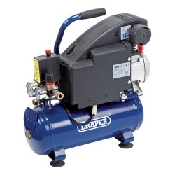 Draper Air Compressor 8 Litre 1.1hp 230v