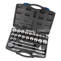 Draper Socket Set 3/4" Sq. Drive MM/AF 26pc