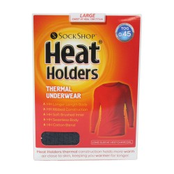 Heat Holders Mens Long Sleeve Thermal Vest Classic