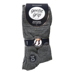 Sock Shop Mens Gentle Grip Socks 3 Pairs Plain