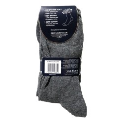 Sock Shop Mens Gentle Grip Socks 3 Pairs Plain