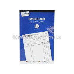 Just Stationery Duplicate Invoice Book