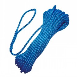 Polypropylene Lorry Rope Blue 9mm x 27m