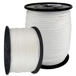 Eliza Tinsley Polyester Rope White 8mm