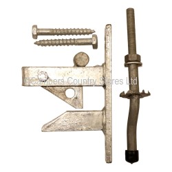 Eliza Tinsley Self Locking Gate Catch Set Galvanised