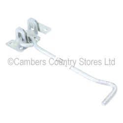 Eliza Tinsley Cabin Hook On Plates Galvanised