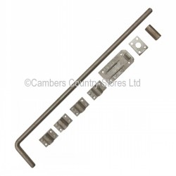 Eliza Tinsley Garage Door Bolt Round Galvanised