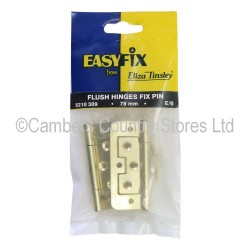 Eliza Tinsley Flush Hinges Electro Brass