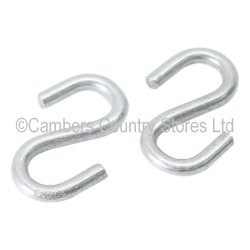 Eliza Tinsley S Hooks 50mm Galvanised 2 Pack