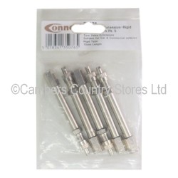 Connect Tyre Valve Extension Rigid Type 76.0mm 5 Pack