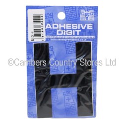 Self Adhesive Digit / Letter Black