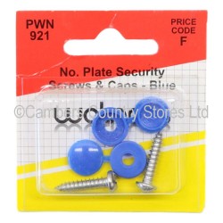 Wotnots Number Plate Security Screws & Caps