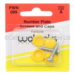 Wotnots Number Plate Screws & Caps