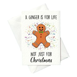 Prickly Greeting Cards A Ginger Is For Life