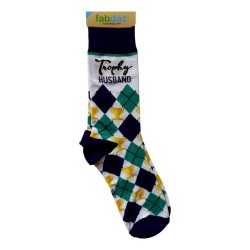 Fabdaz Mens Pair Of Socks Trophy Husband