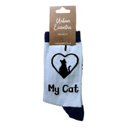 Urban Eccentric Socks I Love My Cat