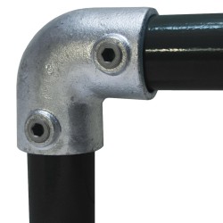 Tubeclamp Galvanised Steel Fitting 90° Elbow