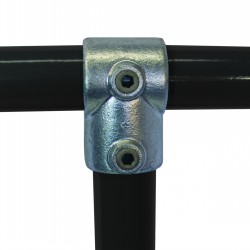 Tubeclamp Galvanised Steel Fitting Short Tee