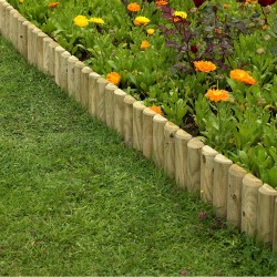 Garden Log Roll Edging 1.8m