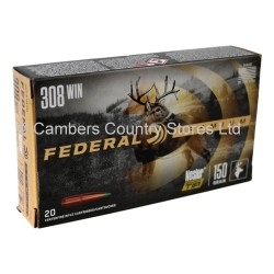 Federal .308 Win 150 Grain Nosler 20 Pack