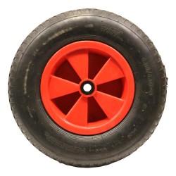 Pneumatic Wheel Plastic Rim 400 x 100mm