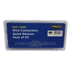 Quick Release Wire Connectors Assortment 50pc