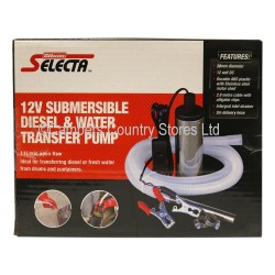 Silvan Submersible Diesel & Water Transfer Pump 12v