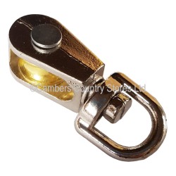 Single Swivel Pulley 1/2"