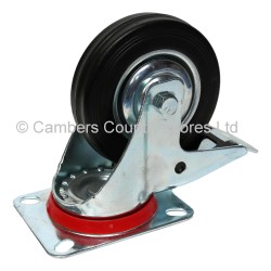 Castor Wheel Swivel & Brake 100mm