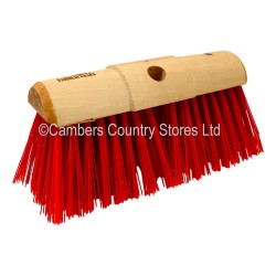 HBC Industrial Yard Broom Stiff Red 330mm