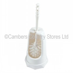 HBC Toilet Brush Stiff With Open Holder 356mm