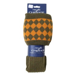 House Of Cheviot Socks Chessboard