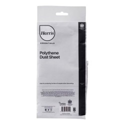 Harris Essentials Polythene Dust Sheet 3.7 x 3.7m