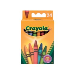 Crayola Crayons Coloured 24 Pack