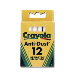 Crayola Chalk 12 Pack White